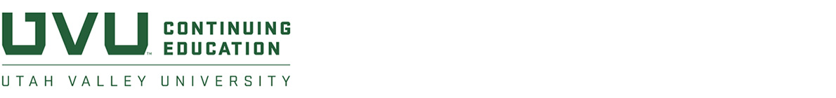 Continuing Education at UVU